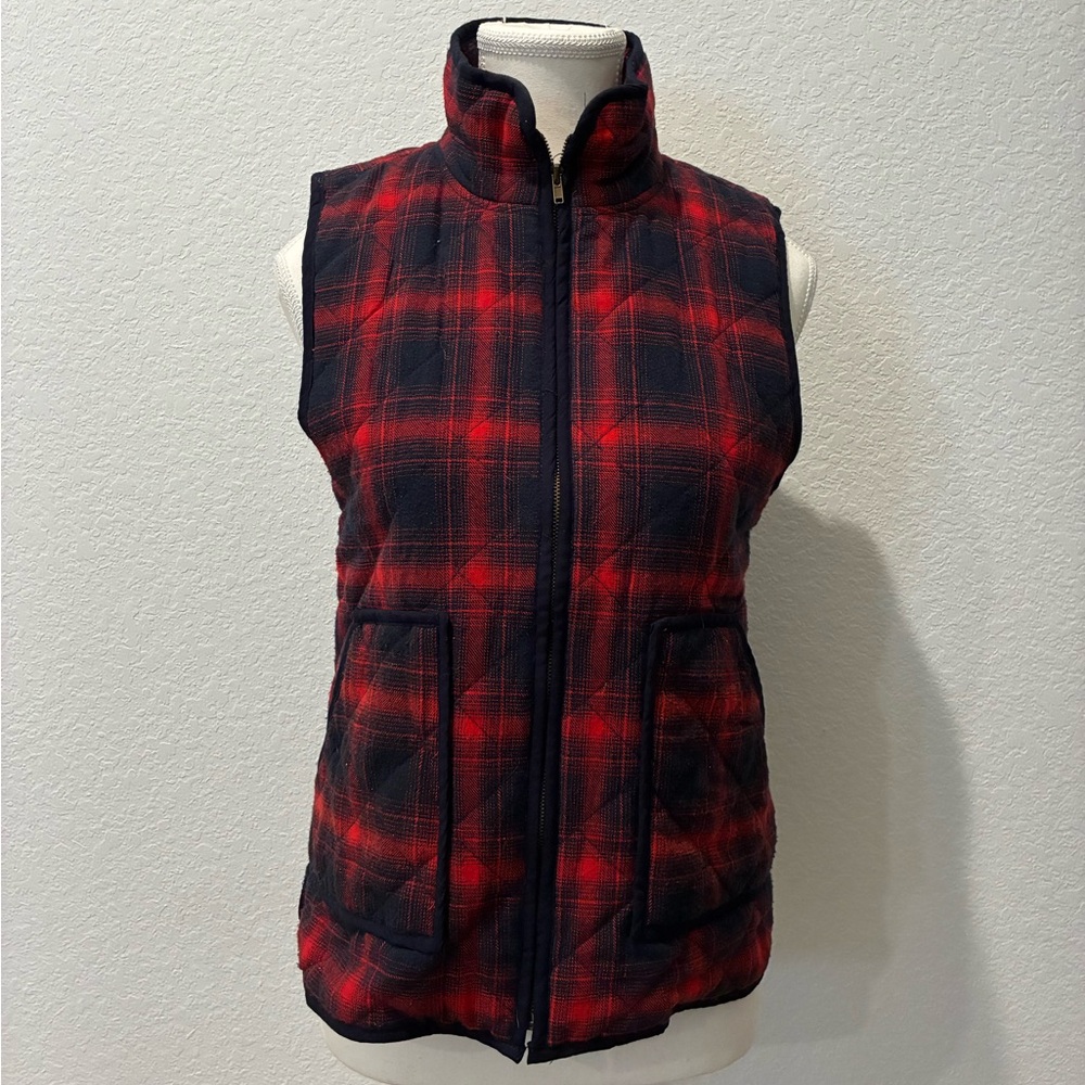 Blue Rain | Plaid Vest